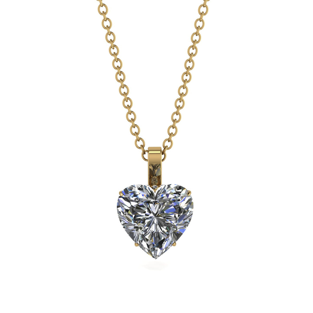 Heart Diamond Necklace - Noelle No. 1