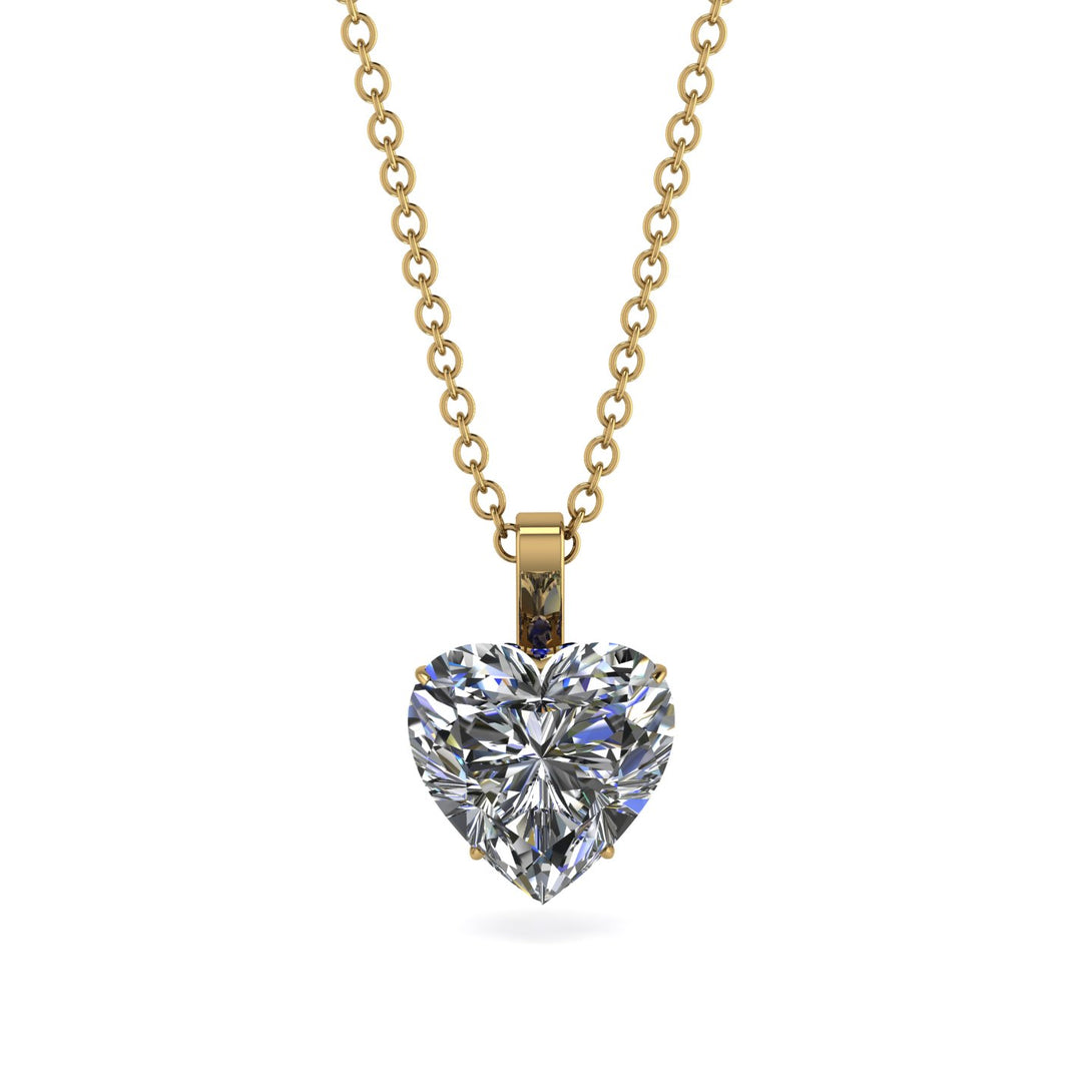 Heart Diamond Necklace - Noelle No. 61