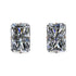 Hidden Halo Emerald Cut Diamond Earrings - Vanessa No. 17 image 1