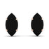 Hidden Halo Marquise Black Diamond Earrings - Journey No. 8 image 1