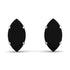 Hidden Halo Marquise Black Diamond Earrings - Journey No. 24 image 1