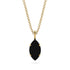Hidden Halo Marquise Black Diamond Necklace - Journey No. 7 image 1