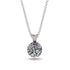 Diamond Necklace With Hidden Halo - Adaline No. 48 image 1