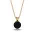 Black Diamond Necklace With Hidden Halo - Adaline No. 67 image 1