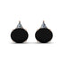 Hidden Halo Black Diamond Earrings - Rosalie No. 8 image 1