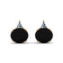 Hidden Halo Black Diamond Earrings - Rosalie No. 7 image 1