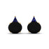 Hidden Halo Black Diamond Earrings - Rosalie No. 67 image 1