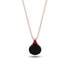 Hidden Halo Black Diamond Necklace - Rosalie No. 53 image 1