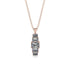 Emerald Cut Diamond Stairs Necklace - Briella No. 2 image 1