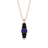 Emerald Cut Sapphire Stairs Necklace - Briella No. 44 image 1