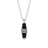 Emerald Cut Diamond Stairs Necklace - Briella No. 33 image 1