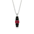Emerald Cut Ruby Stairs Necklace - Briella No. 42 image 1