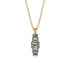 Emerald Cut Diamond Stairs Necklace - Briella No. 1 image 1
