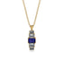 Emerald Cut Sapphire Stairs Necklace - Briella No. 13 image 1