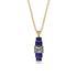 Emerald Cut Diamond Stairs Necklace - Briella No. 61 image 1