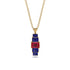 Emerald Cut Ruby Stairs Necklace - Briella No. 70 image 1