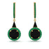 Hidden Halo Black Diamond Earrings - Joanna No. 22 image 1