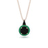Hidden Halo Black Diamond Necklace - Joanna No. 23 image 1