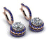Hidden Halo Diamond Hoop Earrings - Catalina No. 62 image 1