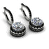 Hidden Halo Diamond Hoop Earrings - Catalina No. 33 image 1