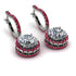 Hidden Halo Diamond Hoop Earrings - Catalina No. 48 image 1