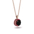 Hidden Halo Black Diamond Necklace - Catalina No. 53 image 1