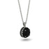 Hidden Halo Black Diamond Necklace - Catalina No. 39 image 1