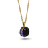 Hidden Halo Black Diamond Necklace - Catalina No. 67 image 1