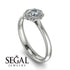Solitaire Minimalist Diamond Ring - Eden No. 3 image 6