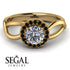 Split Shank Halo Diamond Engagement Ring - Adriana No. 31 image 2