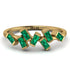 Thin Baguette Emerald Ring - Juliette No. 4 image 1