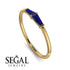 Thin Baguette Sapphire Ring - Julianna No. 13 image 6