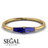 Thin Baguette Sapphire Ring - Julianna No. 13 image 2