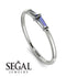 Thin Baguette Diamond Ring - Julianna No. 3 image 6