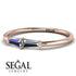Thin Baguette Diamond Ring - Julianna No. 2 image 3