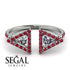 Triangle Diamond Open Ring - Nevaeh No. 48 image 10