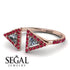 Triangle Diamond Open Ring - Nevaeh No. 47 image 3