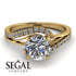 Twist Shank Diamond Engagement Ring - Maria No. 1 image 2