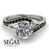 Twist Shank Diamond Engagement Ring - Maria No. 33 image 2