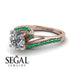 Twist Shank Diamond Engagement Ring - Maria No. 17 image 3