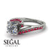 Twist Shank Diamond Engagement Ring - Maria No. 48 image 3