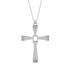 Two Parts Diamond Cross Necklace - Felix No. 3 image 1