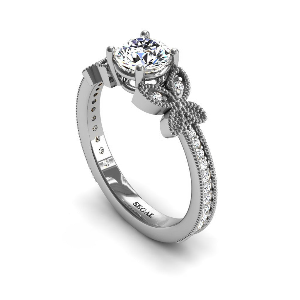 The Butterfly Stairs Diamond Ring- Amelia no. 3