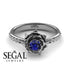 A lady's Rose Blue Topaz Ring- Elena no. 9 image 2