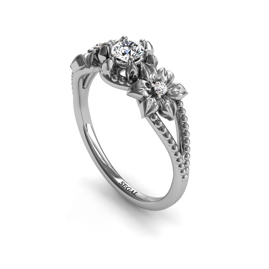 The Flower cocktail ring Diamond Ring- Kennedy no. 3