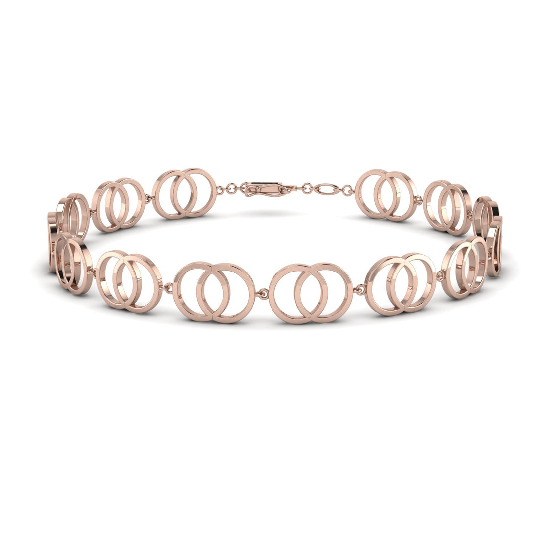 Vesica Pisces Gold Bracelet - Sigal No. 2