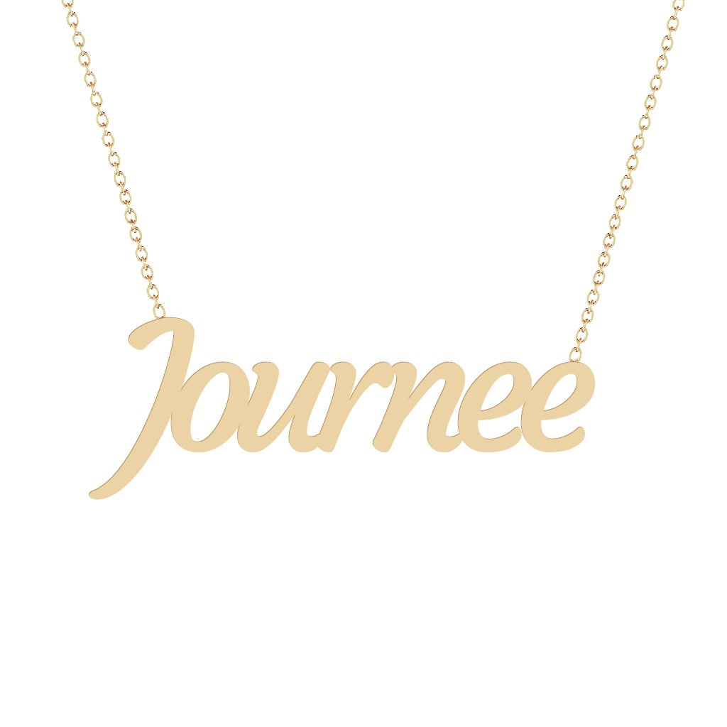 Gold Name Necklace - Journee