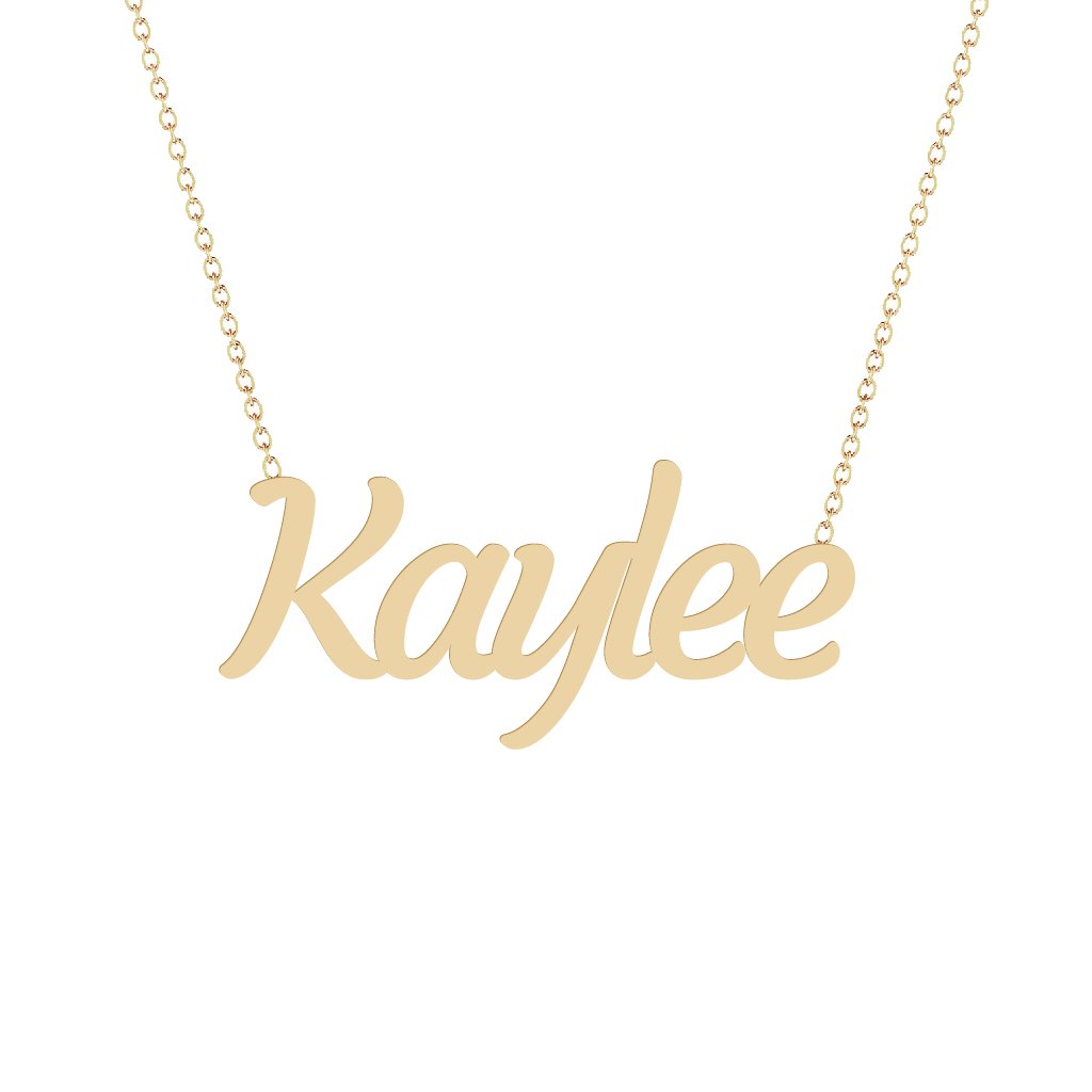 Gold Name Necklace - Kaylee