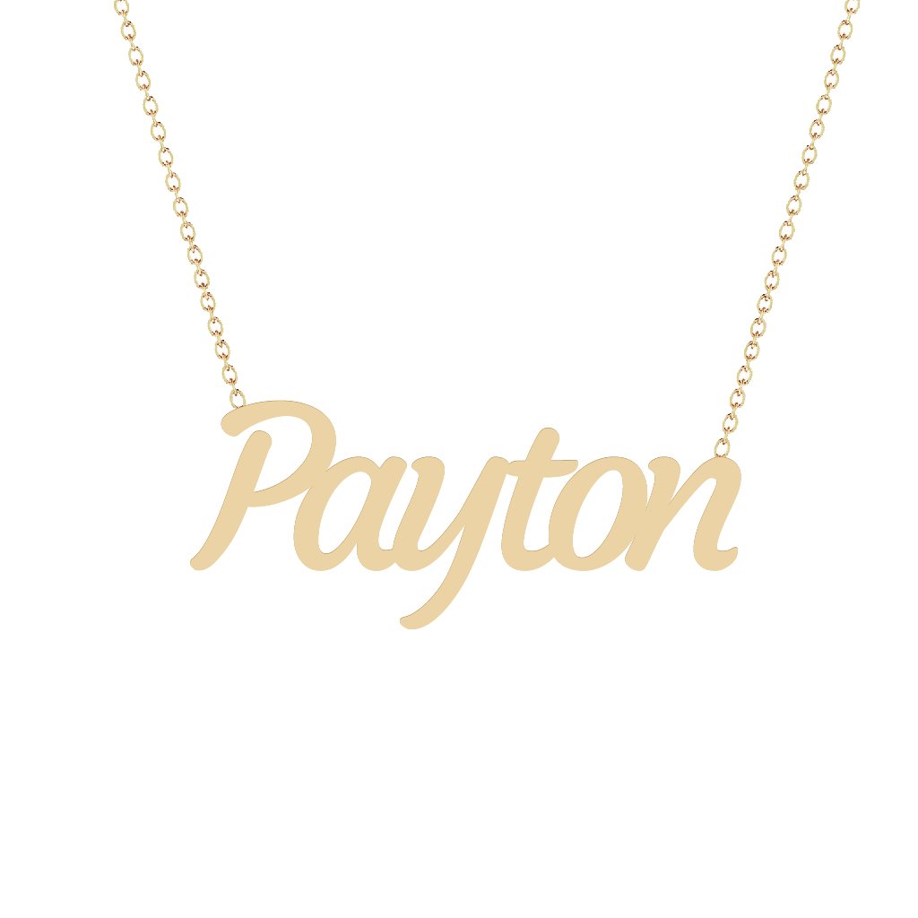 Gold Name Necklace - Payton