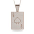 Ace Of Spades Diamond Card Necklace - Tyler No. 2 image 1
